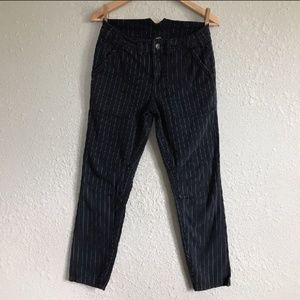 Pin Stripe Skinny Jeans